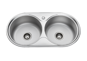 Double Circle Round Bowl SUS New Style Sink 8645